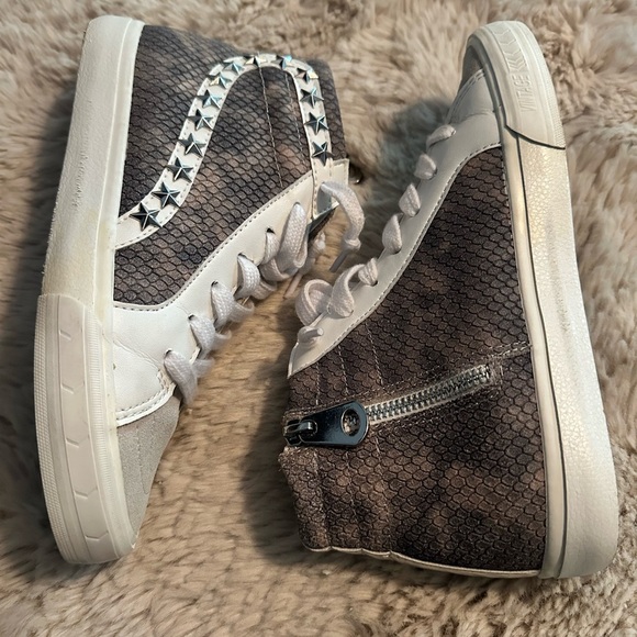 Vintage Havana High Top Fay Camo Sneakers Size 6.5 - Picture 1 of 13